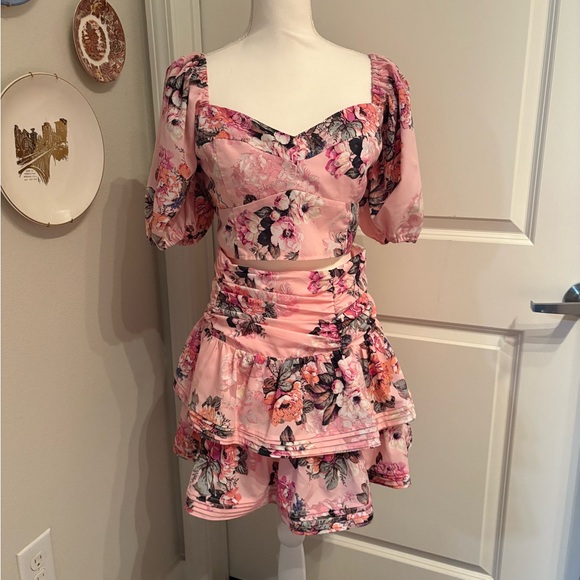 NWT Buddy Love Williams Set | Pink Floral | Medium - Picture 4 of 7